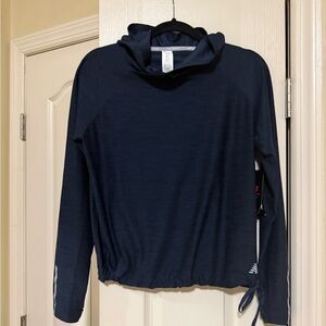 New Balance Black Hoodie Sweatshirt